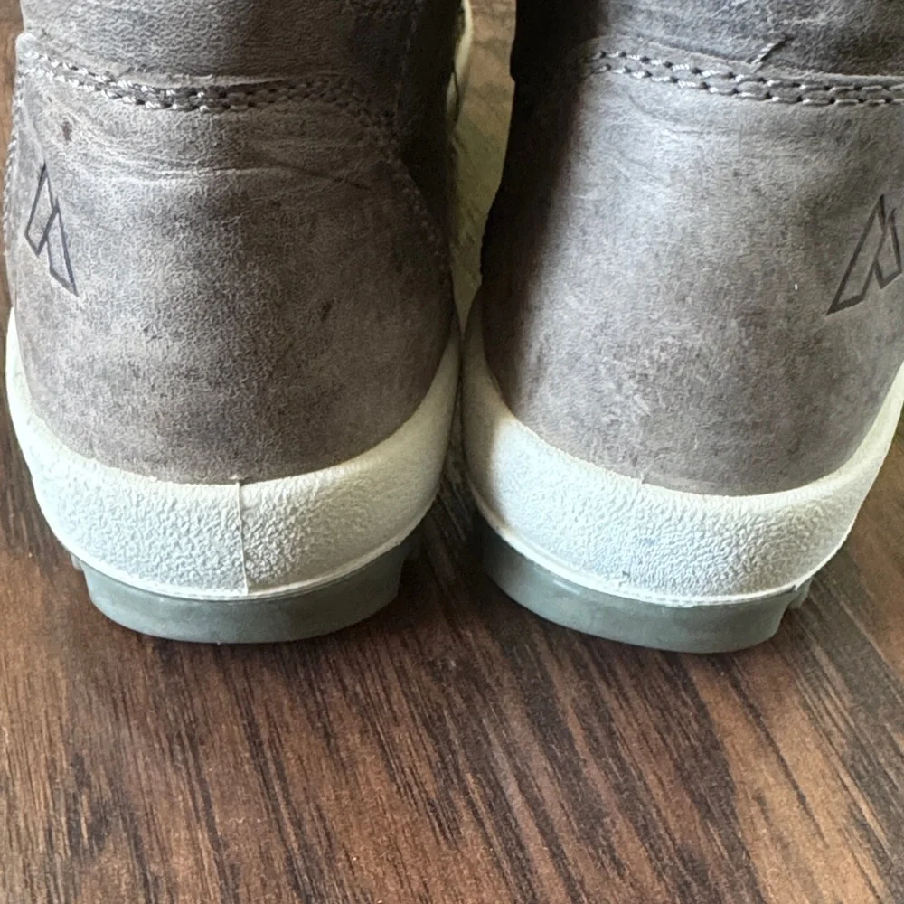 Alpine Design NEW Leather Gray Winter Waterproof Boots, Women’s Size 8.5 - Picture 9 of 16